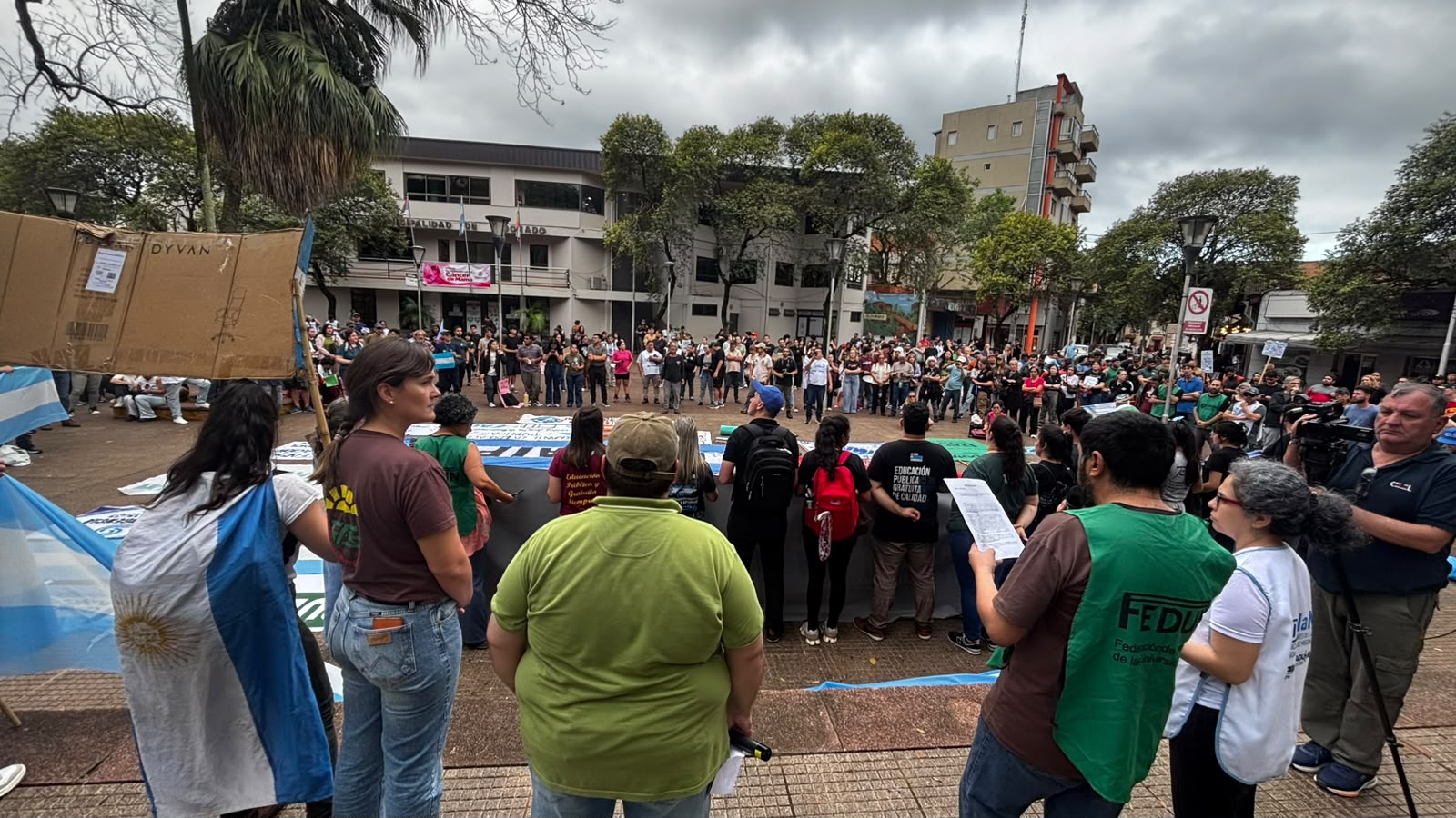Eldorado se sumó a la 5ª Marcha Federal Universitaria 2